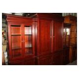 3 PIECE CABINET SET, 102X24X82 TALL,OVERALL