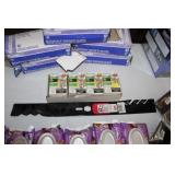 LIGHT BULBS & LAWN BLOWER BLADES