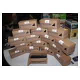 LOT OF STRAWS IN BOXES