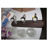 LIGHT FIXTURE & GLOBES