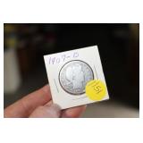 1907 BARBER HALF DOLLAR