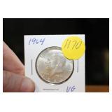 1964 SILVER KENNEDY HALF DOLLAR