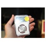 1969 KENNEDY HALF DOLLAR MS65