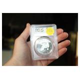 1972 EISENHOWER SILVER DOLLAR PR69 DCAM