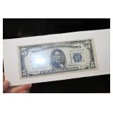 1934 5$ SILVER CERTIFICATE
