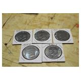 5 EISENHOWER DOLLARS