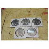 5 EISENHOWER DOLLARS