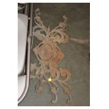 PAIR OF ORNAMENTAL IRON