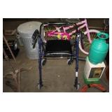 ROLLING WALKER WITH SEAT