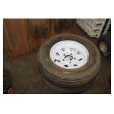 2 13" TRAILER TIRES & WHEELS