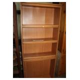 BOOKCASE , 30X11X73