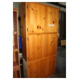 PINE CABINET, 38X12X82