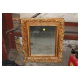 FRAMED MIRROR, 18X22