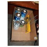 LOT OF VARIOUS PAINT & GARAGE SALES SIGNS