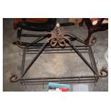 METAL POT HANGING RACK