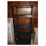 ROLLING METAL SHELF, 24X18X63