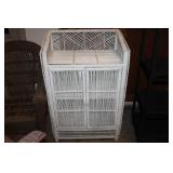 WICKER CABINET, 28X16X43