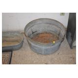 METAL WASH TUB
