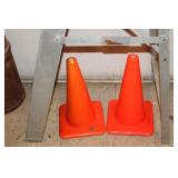 2 TRAFFIC CONES