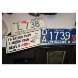 VINTAGE CAR TAGS