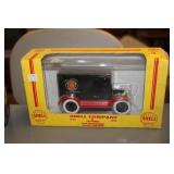 SHELL TRUCK COIN BANK