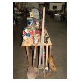 HOLE DIGGERS,SHOVEL,SLEDGE HAMMER