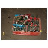 WOODEN COCA COLA CRATE & BOTTLES