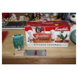 CAMPBELLS SOUP CONTAINER & MINI COKE BELL