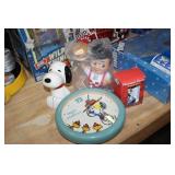 BIG BOY ,SNOOPY ,RICHARD PETTY COLLECTIBLES