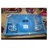 M&M CANDY DISH & MUGS