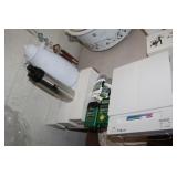 LOT OF DRINK BOTTLES,MIRROR,ETC