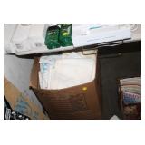 BOX OF VARIOUS LINENS
