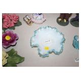 FENTON FLUTED GLASS  BOWL