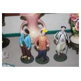 3 STOOGES COLLECTOR FIGURES