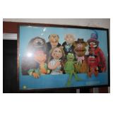 FRAMED MUPPETS  POSTER, 31X20