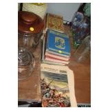 LOT OF BOOKS & BATTLE OF NASHVILLE NEWSPAPER