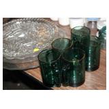 LOT OF GLASSWARE