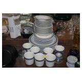 LOT OF STONEWARE DISHES