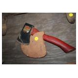 VINTAGE PLUMB HATCHET WITH SHEATH