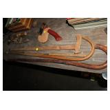 LOT OF WALKING STICKS