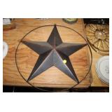 METAL 20" STAR DECOR