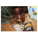 BUDWEISER STEIN,SHOWER HEAD,ETC