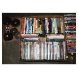BOX OF DVDS