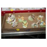 LOT OF RABBIT FIGURES
