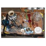 LOT OF VARIOUS GLASSWARE