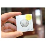 1901 BARBER SILVER QUARTER