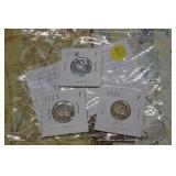 3 BUFFALO NICKELS