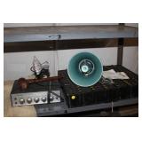 LOT OF AUCTION SUPPLIES,PA,TICKET BOX,ETC