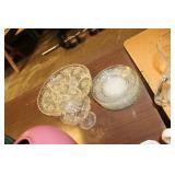 VARIOUS GLASSWARE