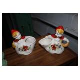 RED RIDING HOOD CREAMER AND SUGAR